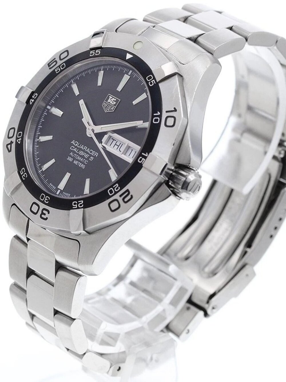 TAG HEUER Aquaracer Caliber 5 WAF2010.BA0818 Day date Automatic Men's _958753